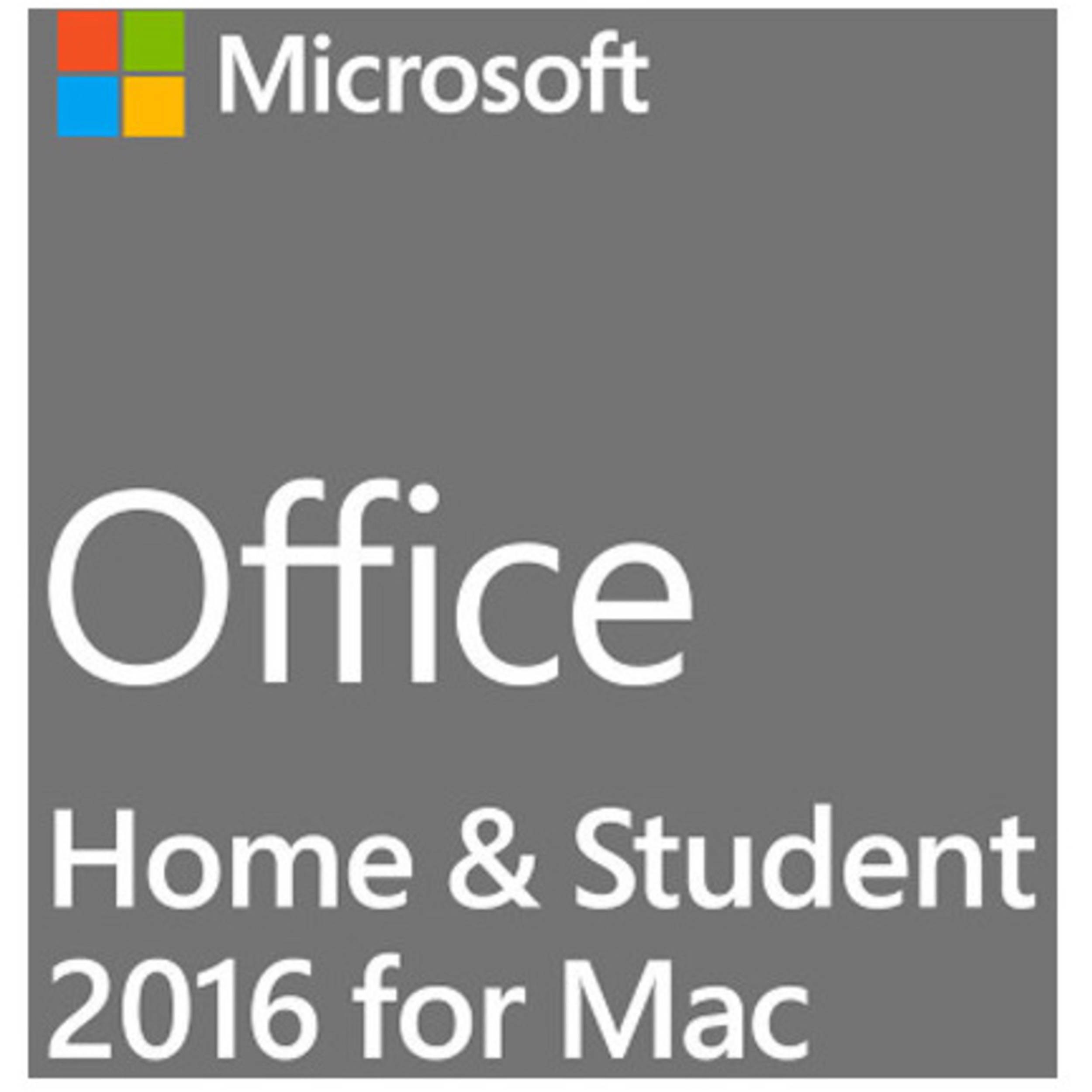 2016 office for mac home and student